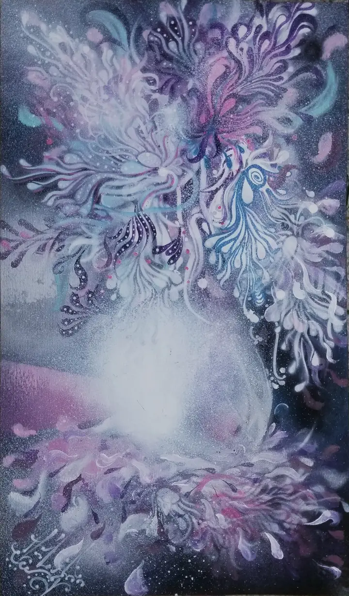 Flowers — calligraphic work by Giorgi Sisauri (20 of 82)