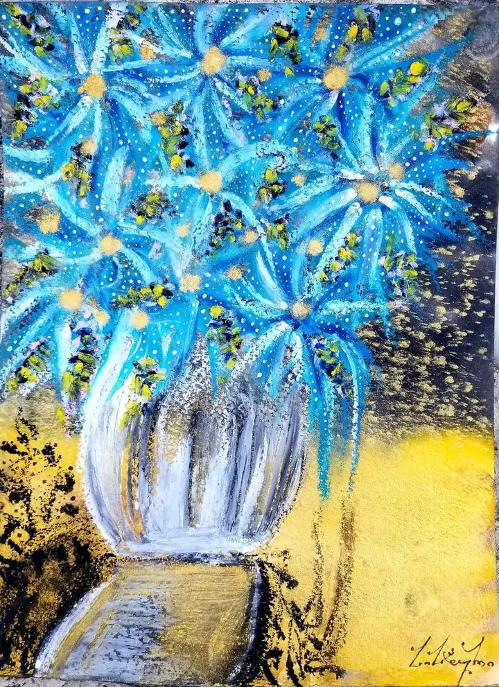 Flowers — calligraphic work by Giorgi Sisauri (33 of 82)
