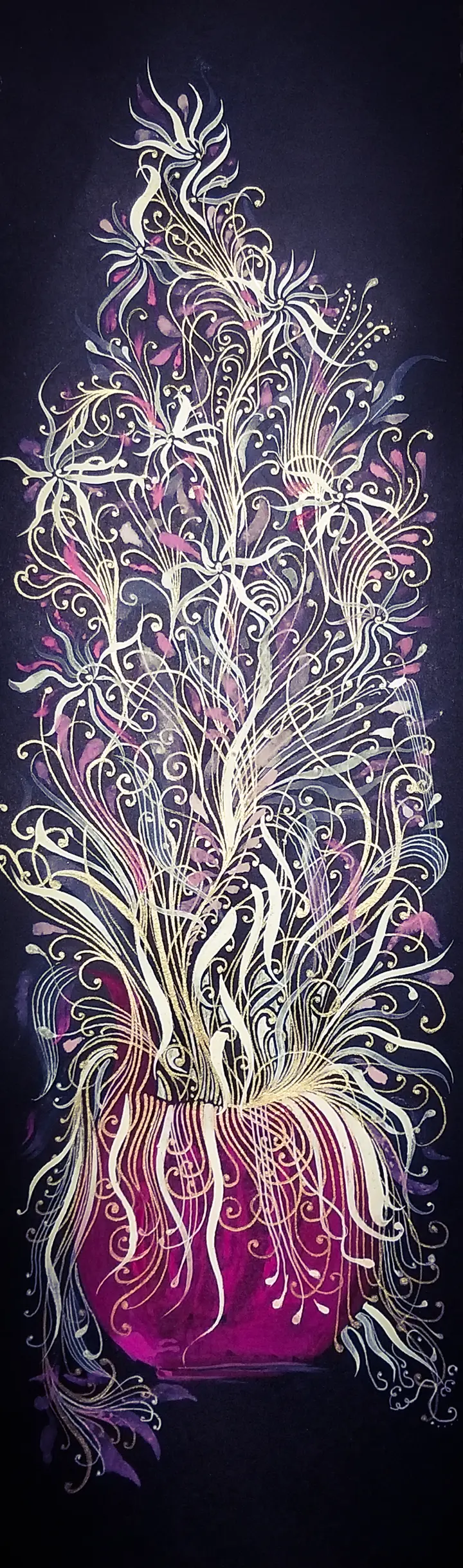 Flowers — calligraphic work by Giorgi Sisauri (52 of 82)