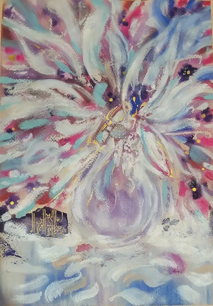 Flowers — calligraphic work by Giorgi Sisauri (67 of 82)