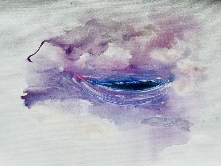 Sailboats — calligraphic work by Giorgi Sisauri (4 of 6)