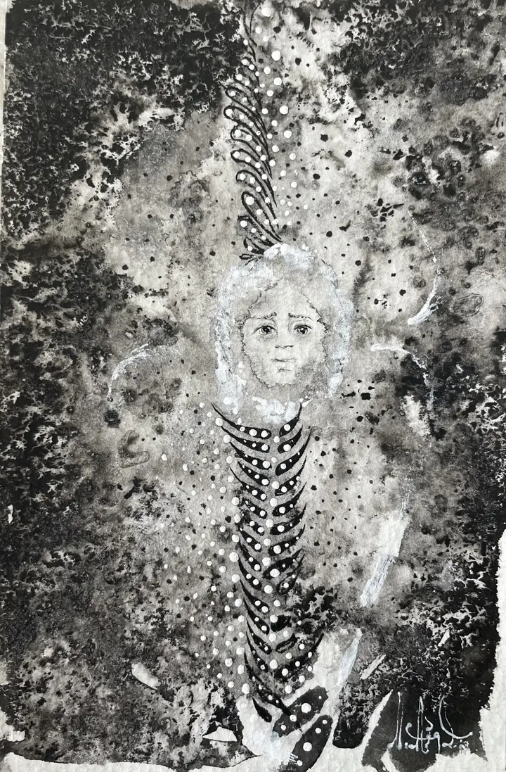 Religious Art — calligraphic work by Giorgi Sisauri (10 of 44)