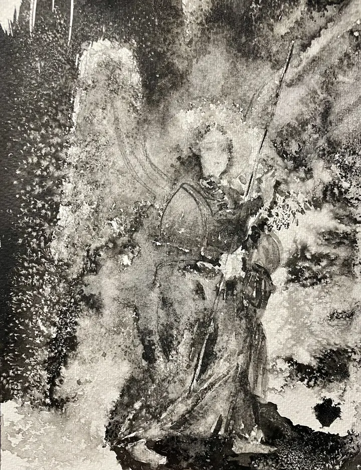 Religious Art — calligraphic work by Giorgi Sisauri (17 of 44)