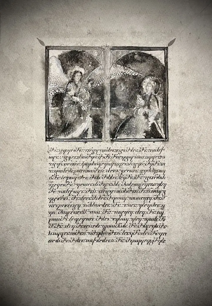 Manuscripts & Miniatures — calligraphic work by Giorgi Sisauri (2 of 2)