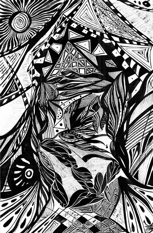 Abstractions — calligraphic work by Giorgi Sisauri (5 of 98)