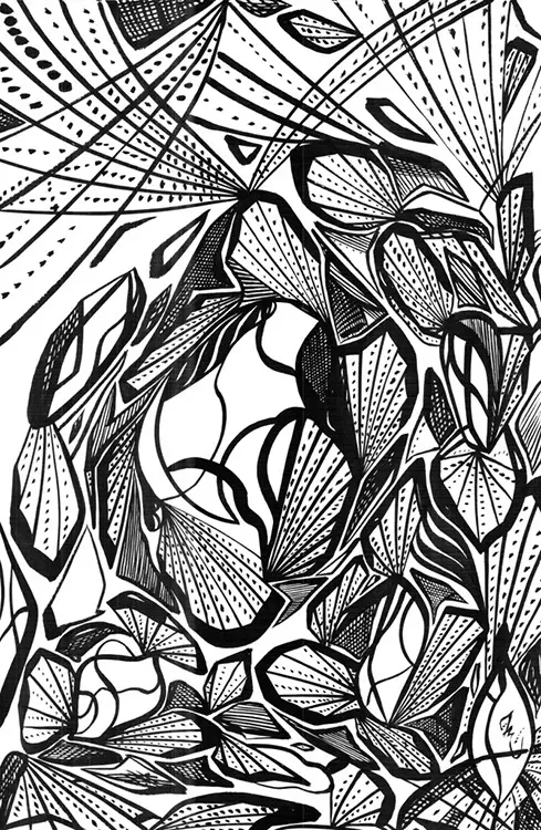 Abstractions — calligraphic work by Giorgi Sisauri (9 of 98)