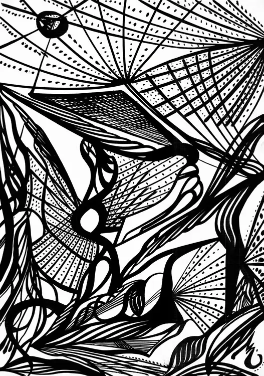 Abstractions — calligraphic work by Giorgi Sisauri (12 of 98)