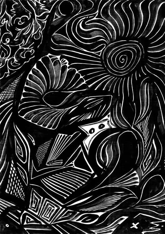 Abstractions — calligraphic work by Giorgi Sisauri (13 of 98)