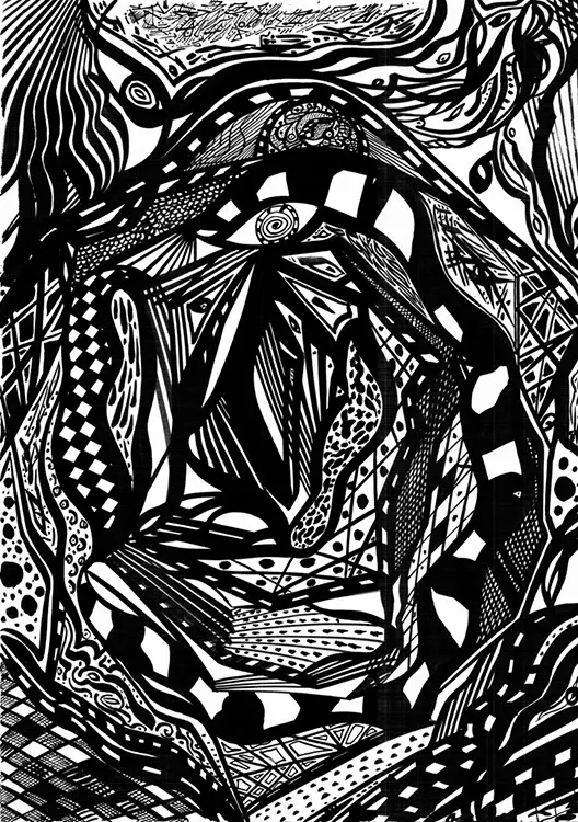 Abstractions — calligraphic work by Giorgi Sisauri (16 of 98)