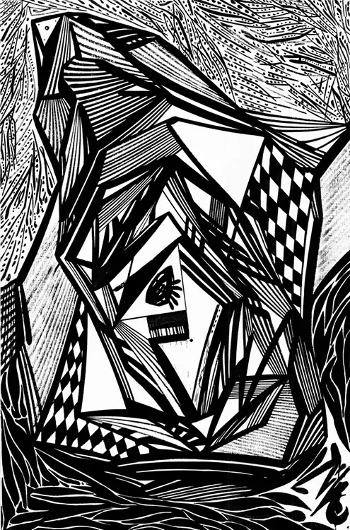 Abstractions — calligraphic work by Giorgi Sisauri (17 of 98)