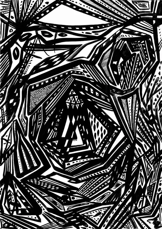Abstractions — calligraphic work by Giorgi Sisauri (19 of 98)
