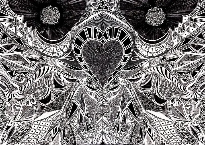 Abstractions — calligraphic work by Giorgi Sisauri (23 of 98)