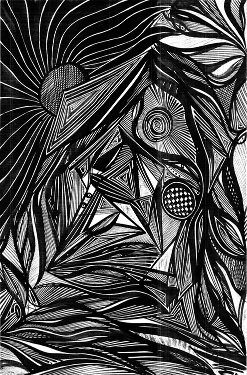 Abstractions — calligraphic work by Giorgi Sisauri (28 of 98)
