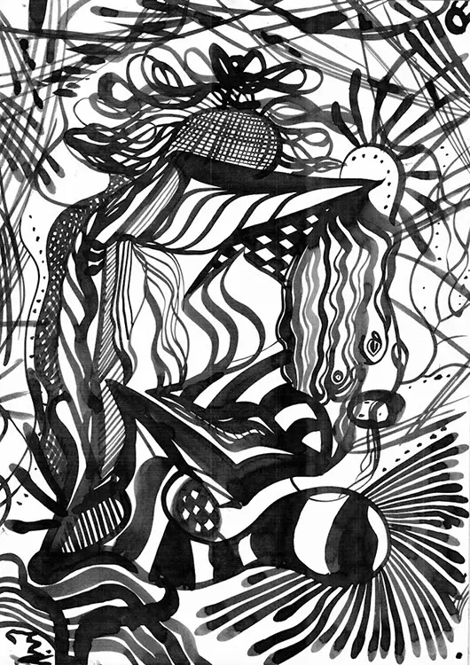 Abstractions — calligraphic work by Giorgi Sisauri (39 of 98)