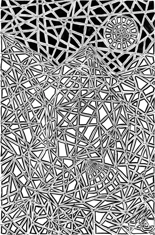 Abstractions — calligraphic work by Giorgi Sisauri (45 of 98)