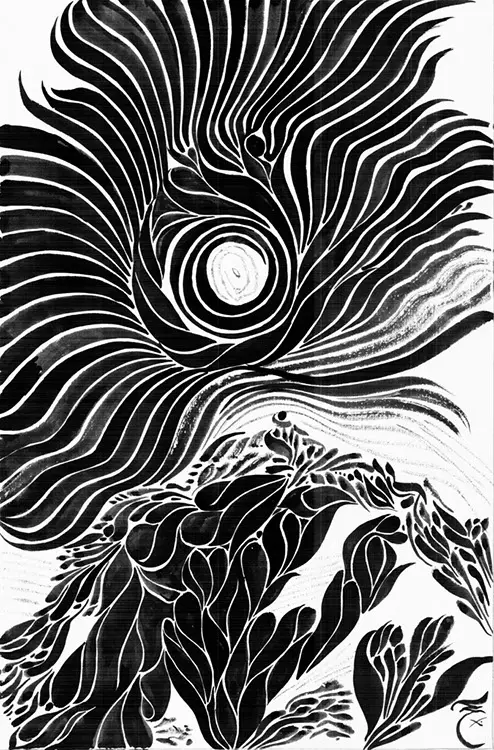 Abstractions — calligraphic work by Giorgi Sisauri (52 of 98)