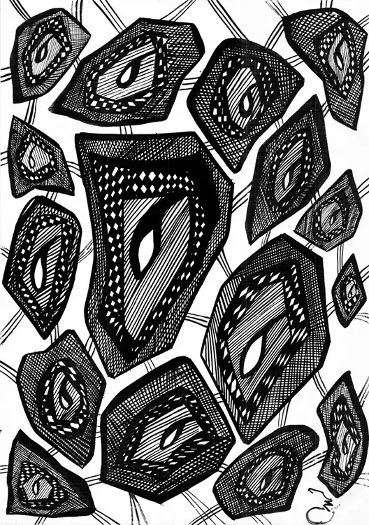 Abstractions — calligraphic work by Giorgi Sisauri (56 of 98)