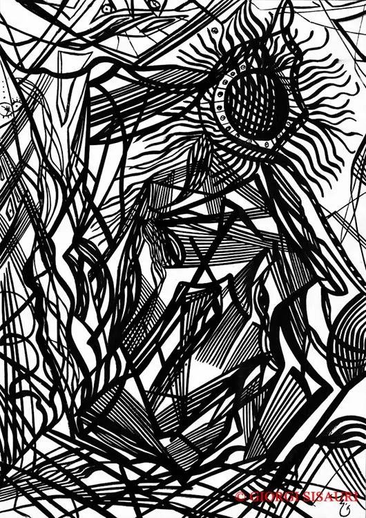 Abstractions — calligraphic work by Giorgi Sisauri (92 of 98)